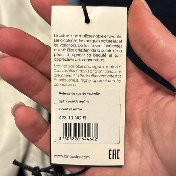 Lancaster Paris Bucket Bag - Black - Picture 10 of 17